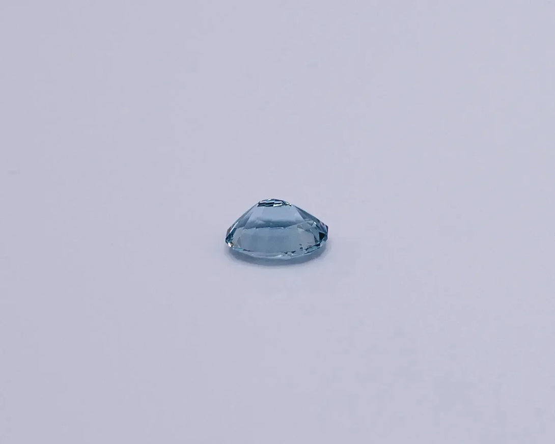"Brilliance in Blue — 2.96 ct Natural Aquamarine Elegance | MOZAMBIQUE - LUVICI GEMS INTERNATIONAL"