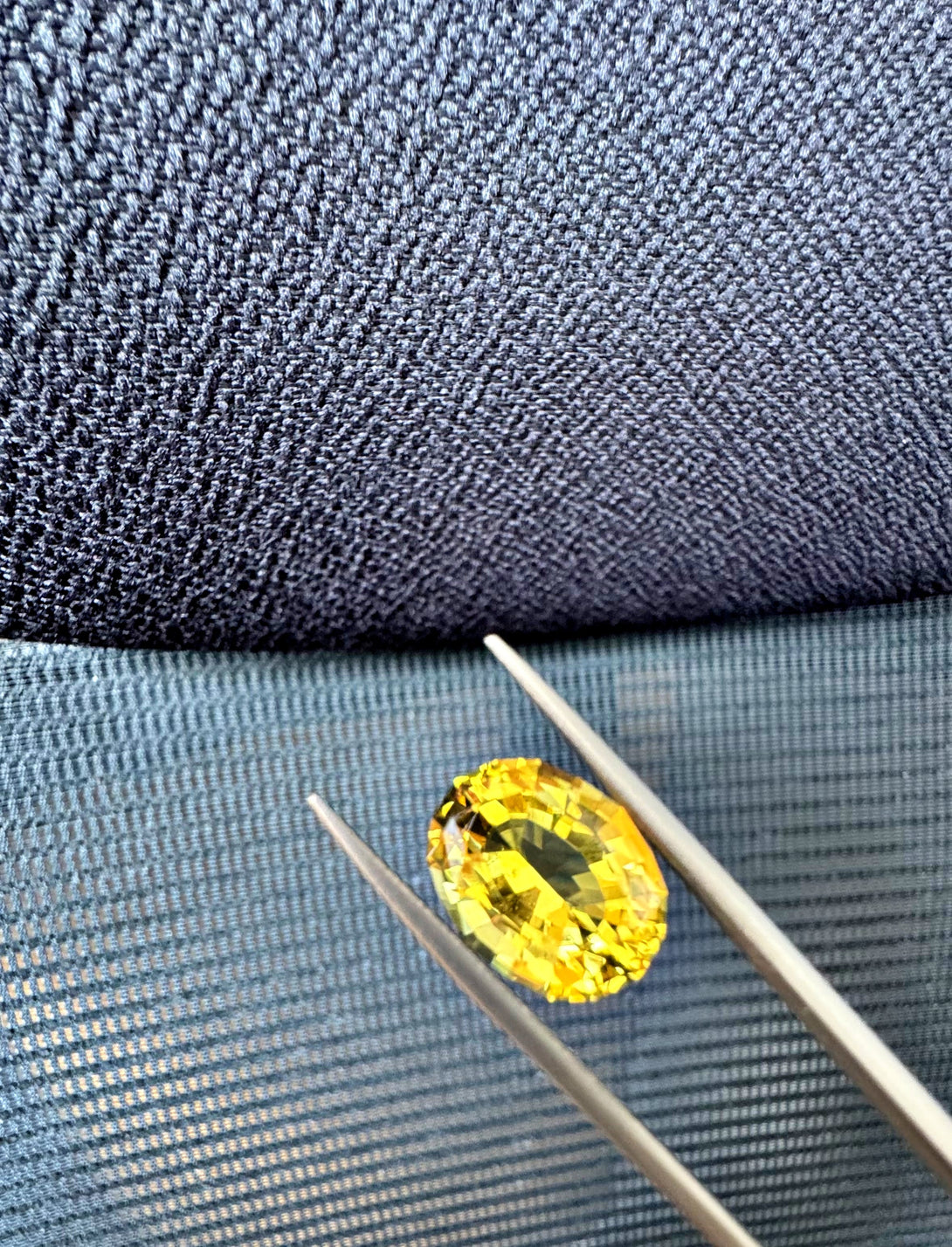 THE HELIO CRYSTAL | HELIODOR 6.78 CT FANCY OVAL MODIFIED CUT - LUVICI GEMS INTERNATIONAL