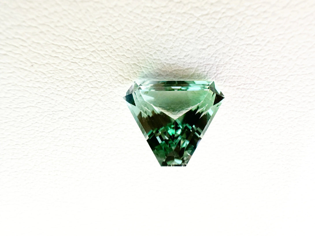 Artistry in Form — Custom-Cut | Seafoam Tourmaline 2.67ct - LUVICI GEMS INTERNATIONAL