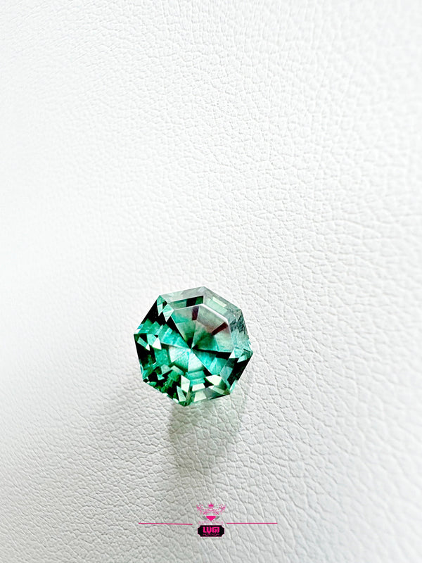 2.38 ct Seafoam Bluish Green tourmaline | Born of nature's Odyssey - LUVICI GEMS INTERNATIONAL