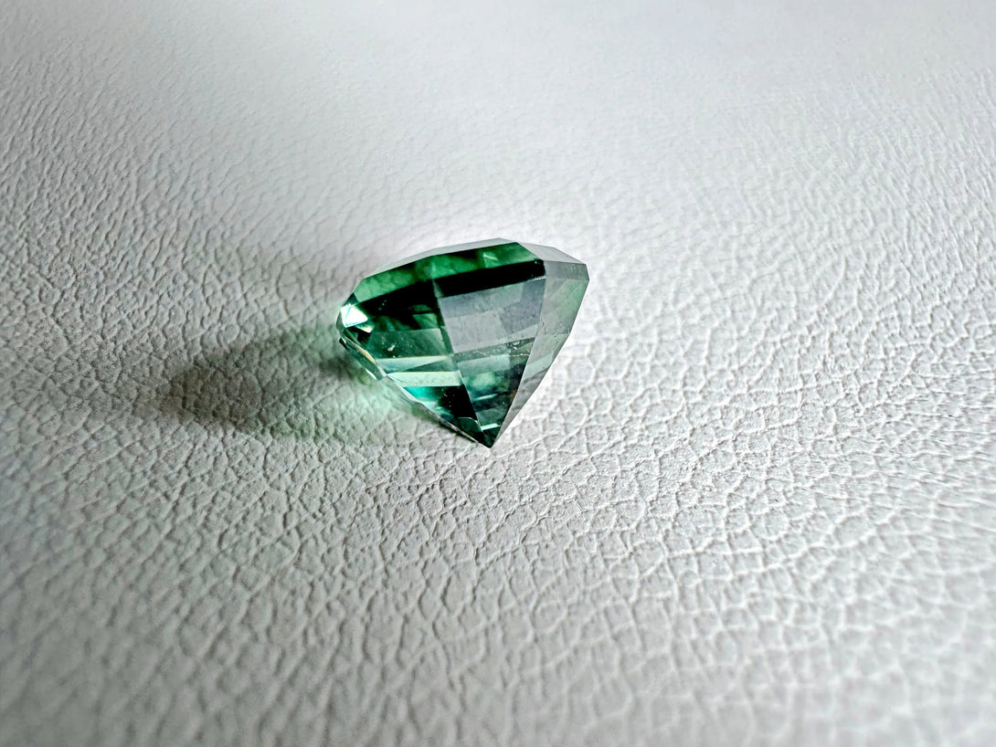 2.38 ct Seafoam Bluish Green tourmaline | Born of nature's Odyssey - LUVICI GEMS INTERNATIONAL