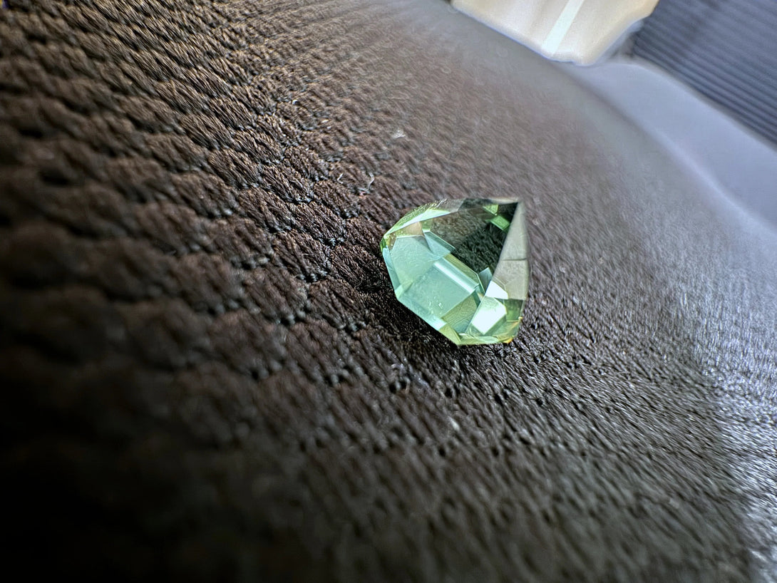 2.38 ct Seafoam Bluish Green tourmaline | Born of nature's Odyssey - LUVICI GEMS INTERNATIONAL