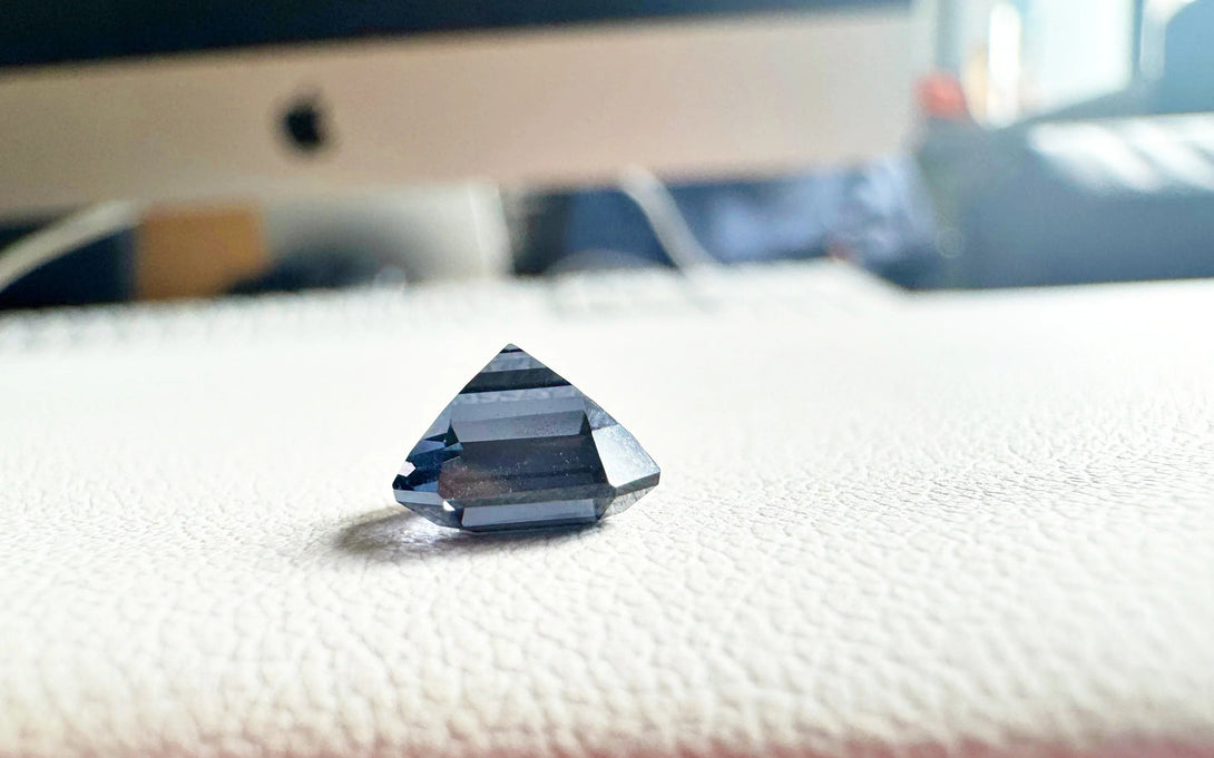 1.81 ct Radiant cut Indigo Blue Cobalt Spinel | Tunduru,TZ - LUVICI GEMS INTERNATIONAL