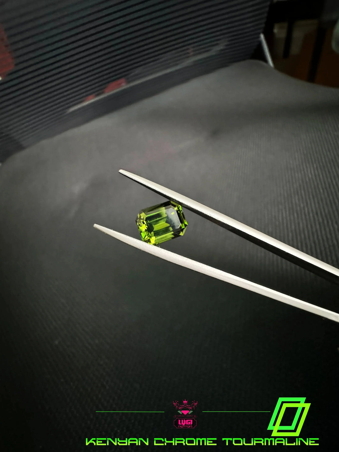 “Chrome Tourmaline ” — The Crown Jewel of Voi 2.44ct - LUVICI GEMS INTERNATIONAL