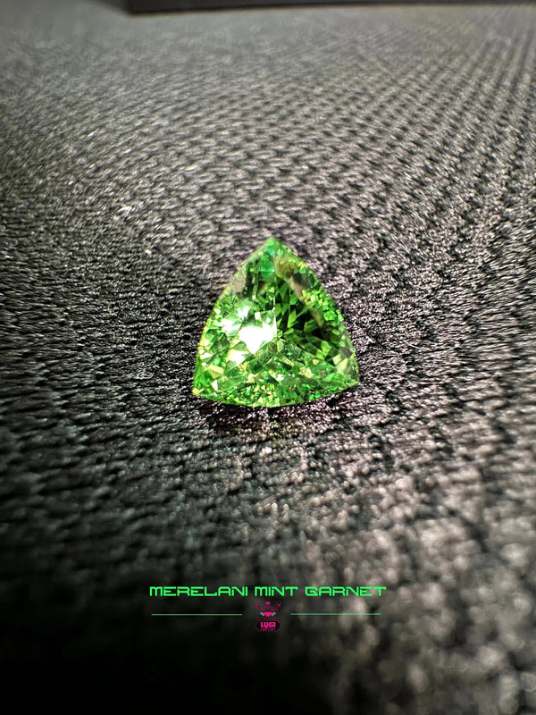 1.79 ct Majestic Merelani Mint Garnet | A Heirloom Born of Earth’s Secret Whispers - LUVICI GEMS INTERNATIONAL
