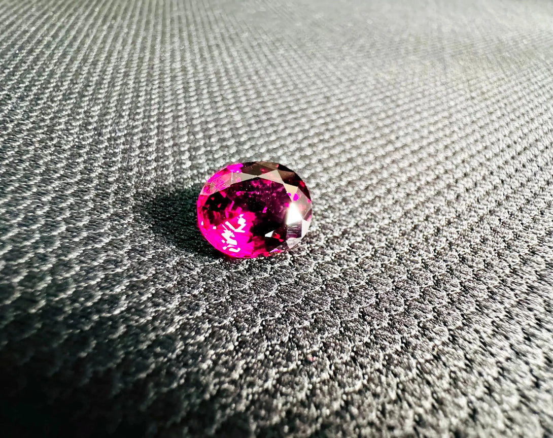 8.03ct Legacy Magenta Rhodolite Garnet | Kangala Origin - LUVICI GEMS INTERNATIONAL