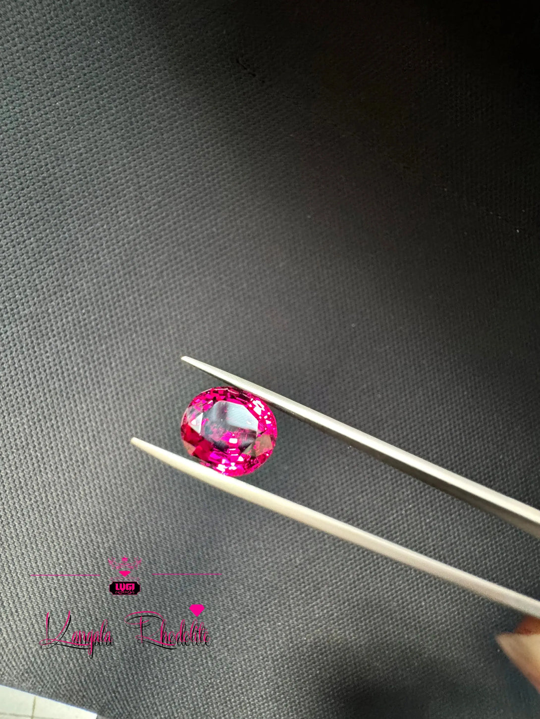 8.03ct Legacy Magenta Rhodolite Garnet | Kangala Origin - LUVICI GEMS INTERNATIONAL