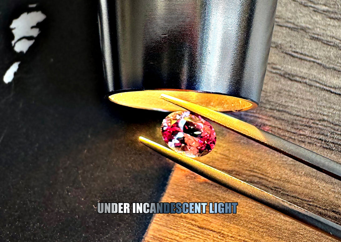 The Mystique Gem | 1.27 ct Color Change Garnet - LUVICI GEMS INTERNATIONAL