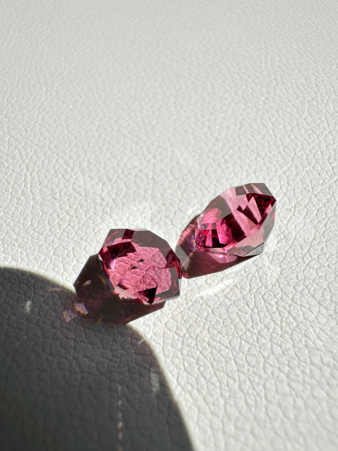 OCTAGON PAIR 2.56 ct | PINK TOURMALINES - LUVICI GEMS INTERNATIONAL