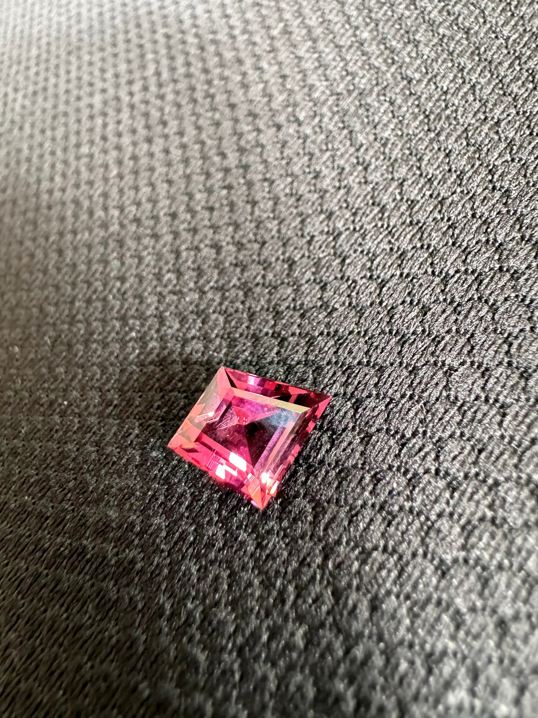 3.09 CT PINK TOURMALINE |TRAPEZOID MASTERPIECE - LUVICI GEMS INTERNATIONAL