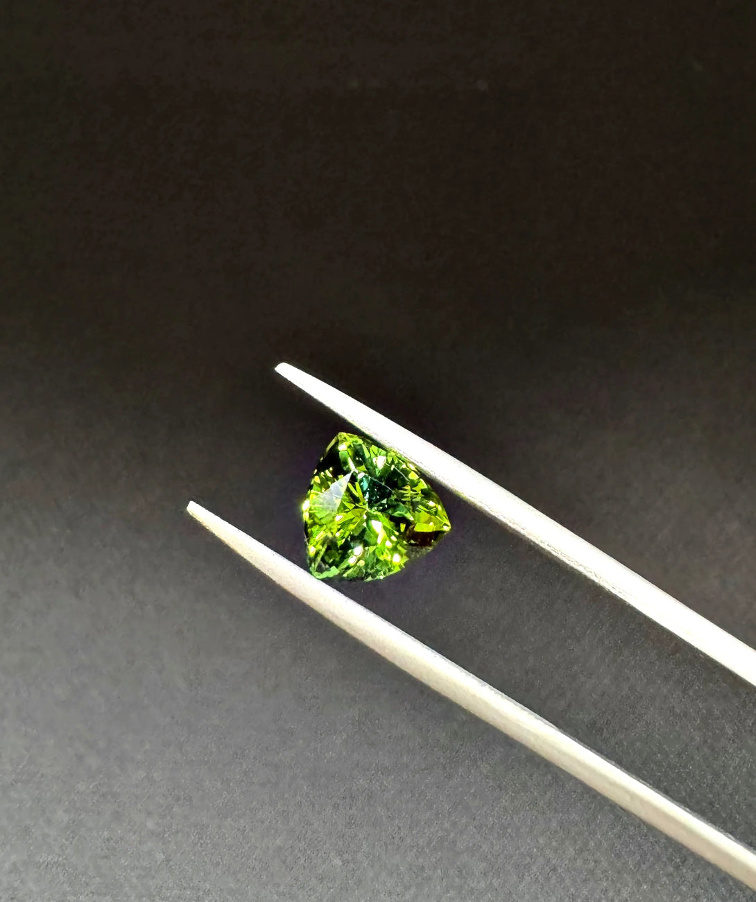 The Surreal Kryptonite | 1.97 ct Green Bi color Tourmaline - LUVICI GEMS INTERNATIONAL
