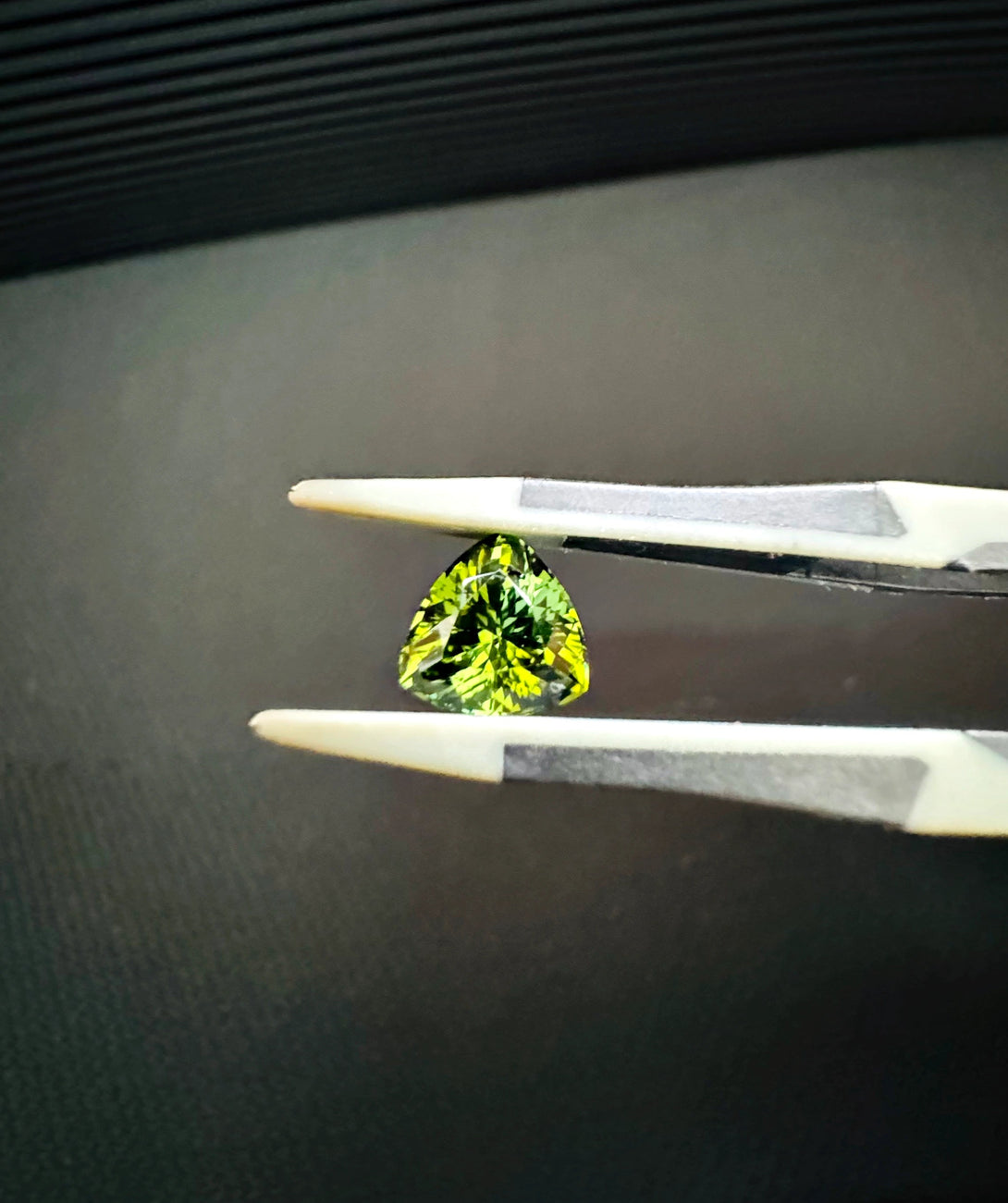 The Surreal Kryptonite | 1.97 ct Green Bi color Tourmaline - LUVICI GEMS INTERNATIONAL