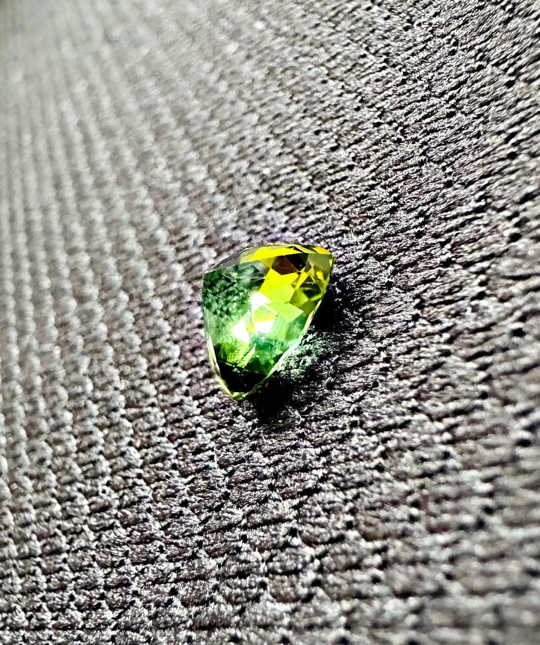 The Surreal Kryptonite | 1.97 ct Green Bi color Tourmaline - LUVICI GEMS INTERNATIONAL