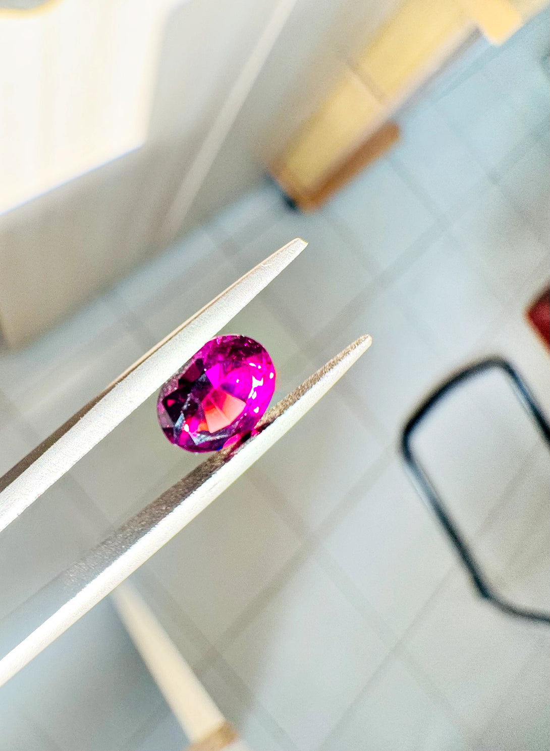 REGAL DELIGHT | PURPLE GARNETS 2.96CTW PAIR - LUVICI GEMS INTERNATIONAL