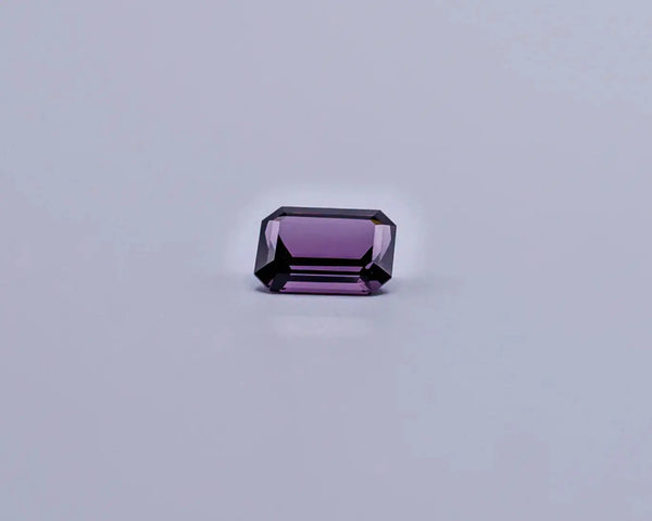 3.67 ct Imperial Aubergine Purple Spinel | A Crown Jewel from the Heart of Tanzania - LUVICI GEMS INTERNATIONAL