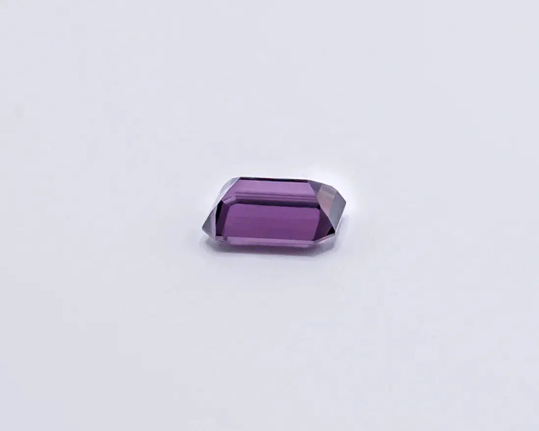 3.67 ct Imperial Aubergine Purple Spinel | A Crown Jewel from the Heart of Tanzania - LUVICI GEMS INTERNATIONAL