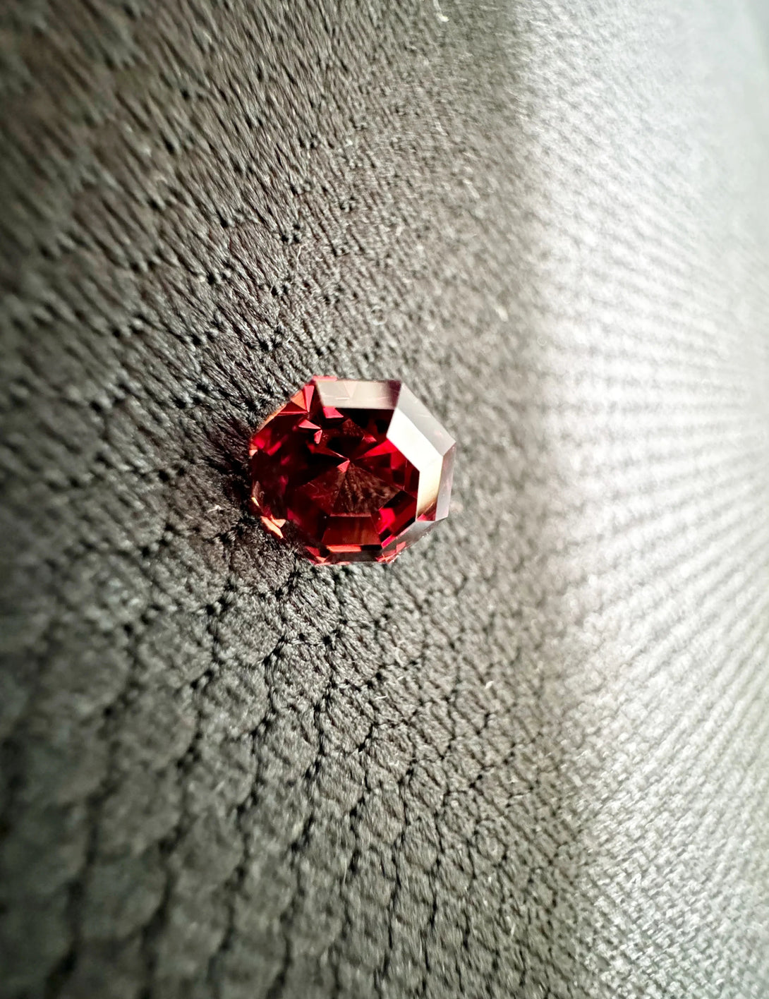 The Flame of Umba – A Fiery Malaia Garnet Octagon 2.45ct - LUVICI GEMS INTERNATIONAL