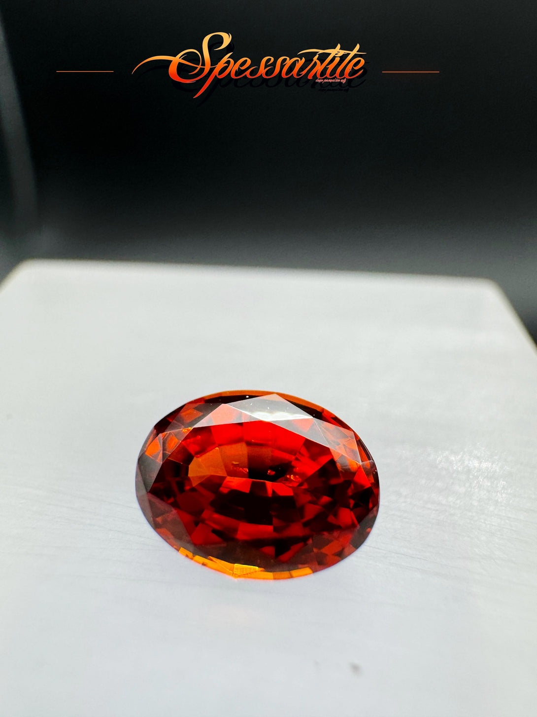 Bewildering Orange Rock Candy | Spessartite 1.77ct Oval LA MAISON | THE OFFICIAL LUVICI STORE
